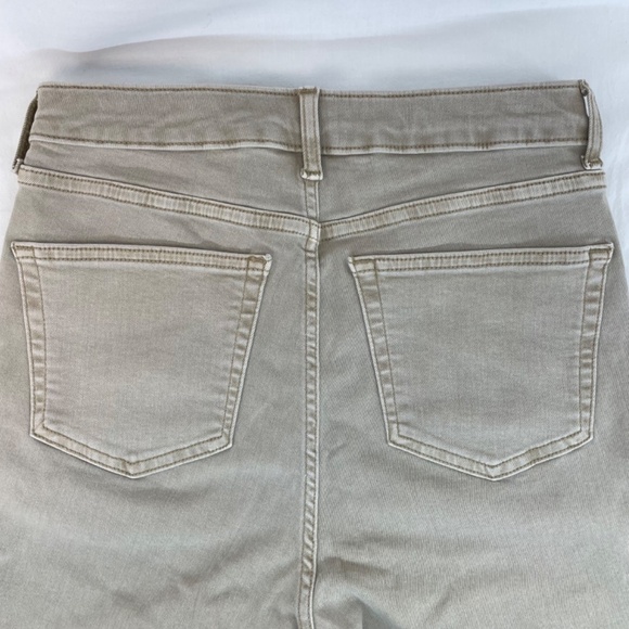 Topshop Jamie Hourglass Jean Khaki Skinny High Waist 28x30 Women’s – LIKE NEW - Picture 13 of 16